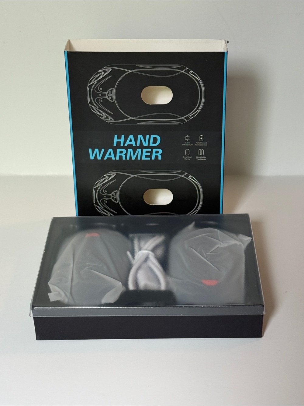 Unihand AI 20Hr Hand Warmers Rechargeable 2 Pack Portable Pocket Heater - Picture 4 of 9